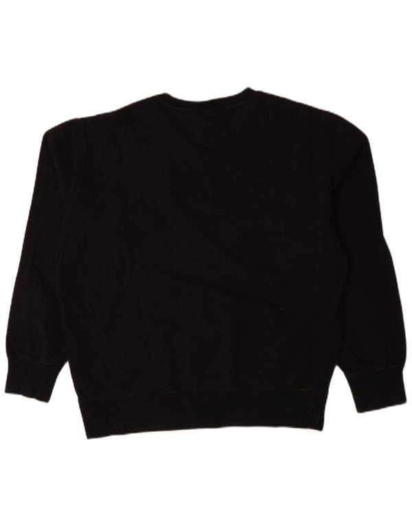 Felpa da uomo Champion Jumper XL in cotone nero