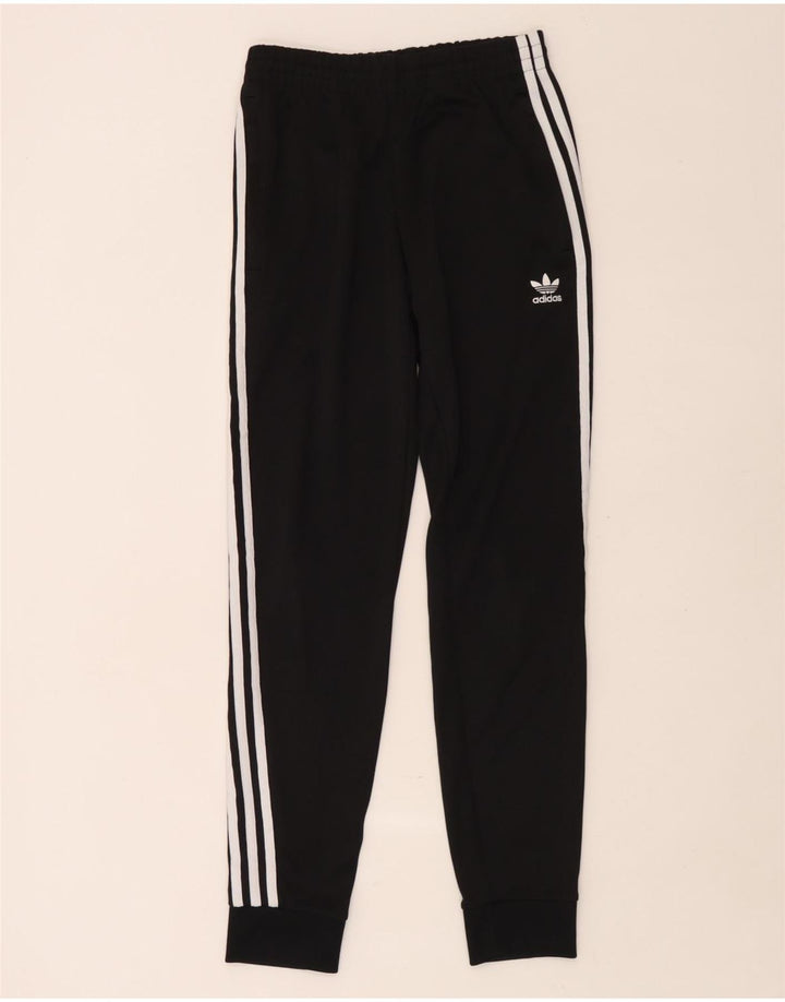 Pantaloni da tuta da uomo Adidas Joggers piccoli in poliestere nero