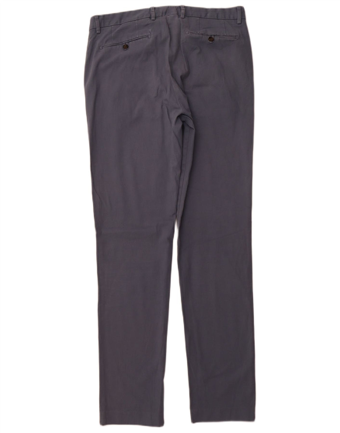 Pantaloni da abito slim da uomo BONOBOS W34 L36 in cotone blu