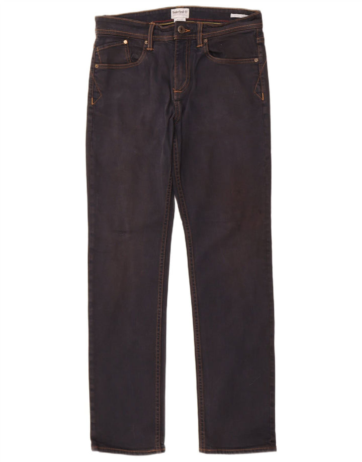 Jeans dritti da uomo Timberland W32 L32 cotone blu navy