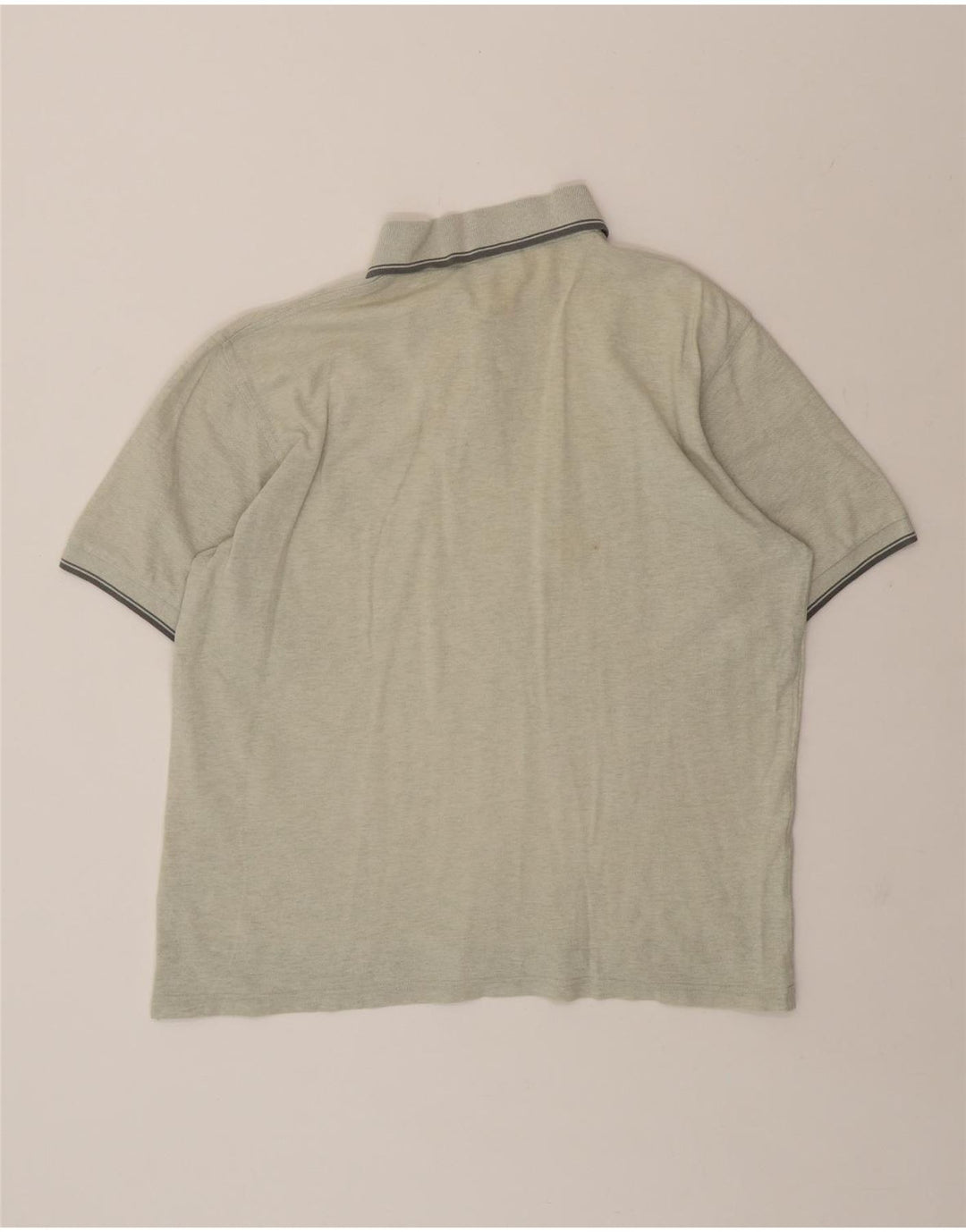DIADORA Mens Polo Shirt Large Grey Cotton Vintage Diadora and Second-Hand Diadora from Messina Hembry 