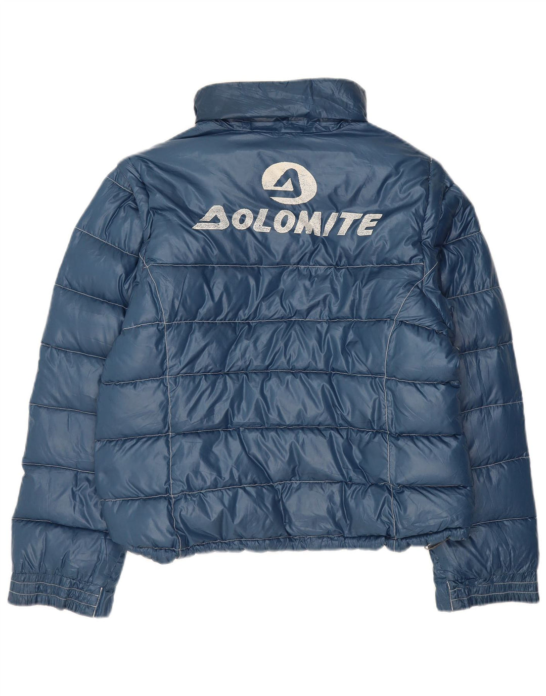 Giacca imbottita con grafica corta da donna Dolomite UK 18 XL Blue Colourblock