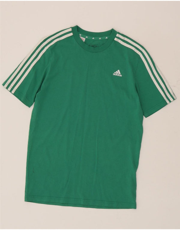 Maglietta Adidas Bambino Top 13-14 Anni Verde Cotone