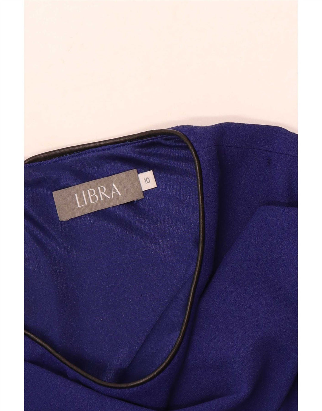 Abito a trapezio da donna con maniche a 3/4 Libra UK 10 piccolo blu navy
