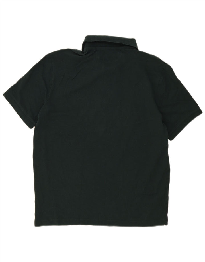 Polo da uomo vestibilità regolare Massimo Dutti grande in cotone verde