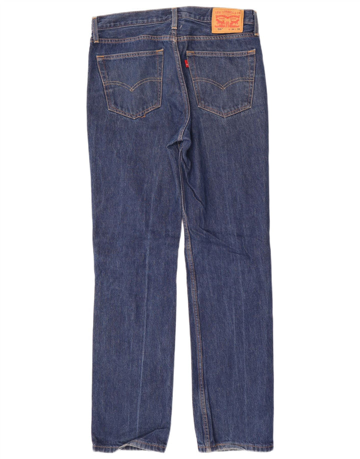 LEVI'S Jeans dritti da uomo 516 W34 L34 Blu