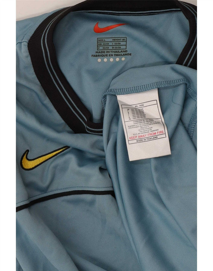 T-shirt da uomo Nike Inter Milan UK 42/44 grande poliestere blu