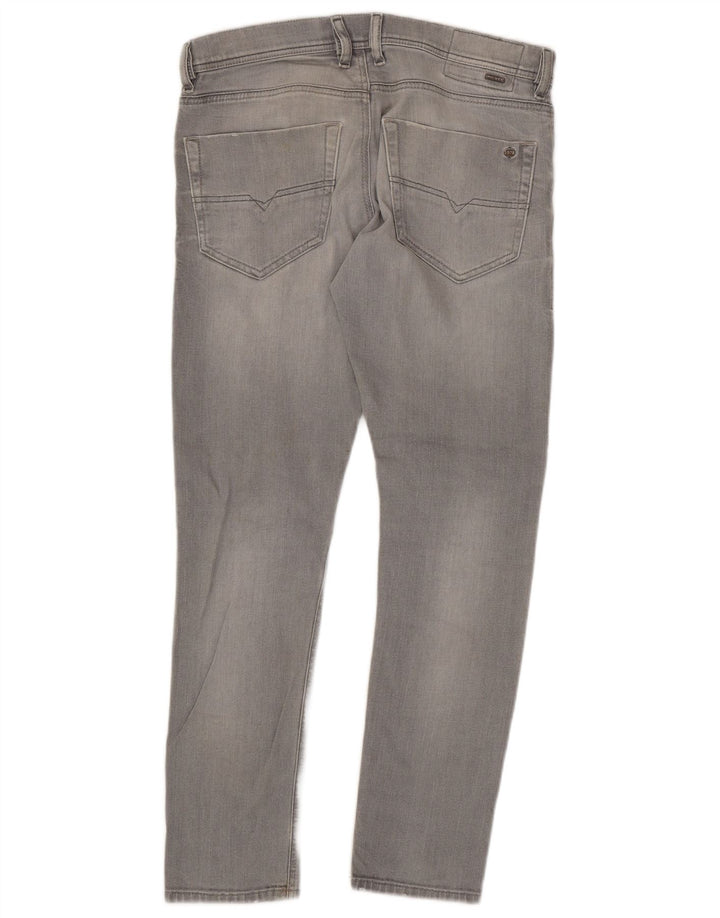 Jeans slim da uomo Diesel W31 L30 cotone grigio