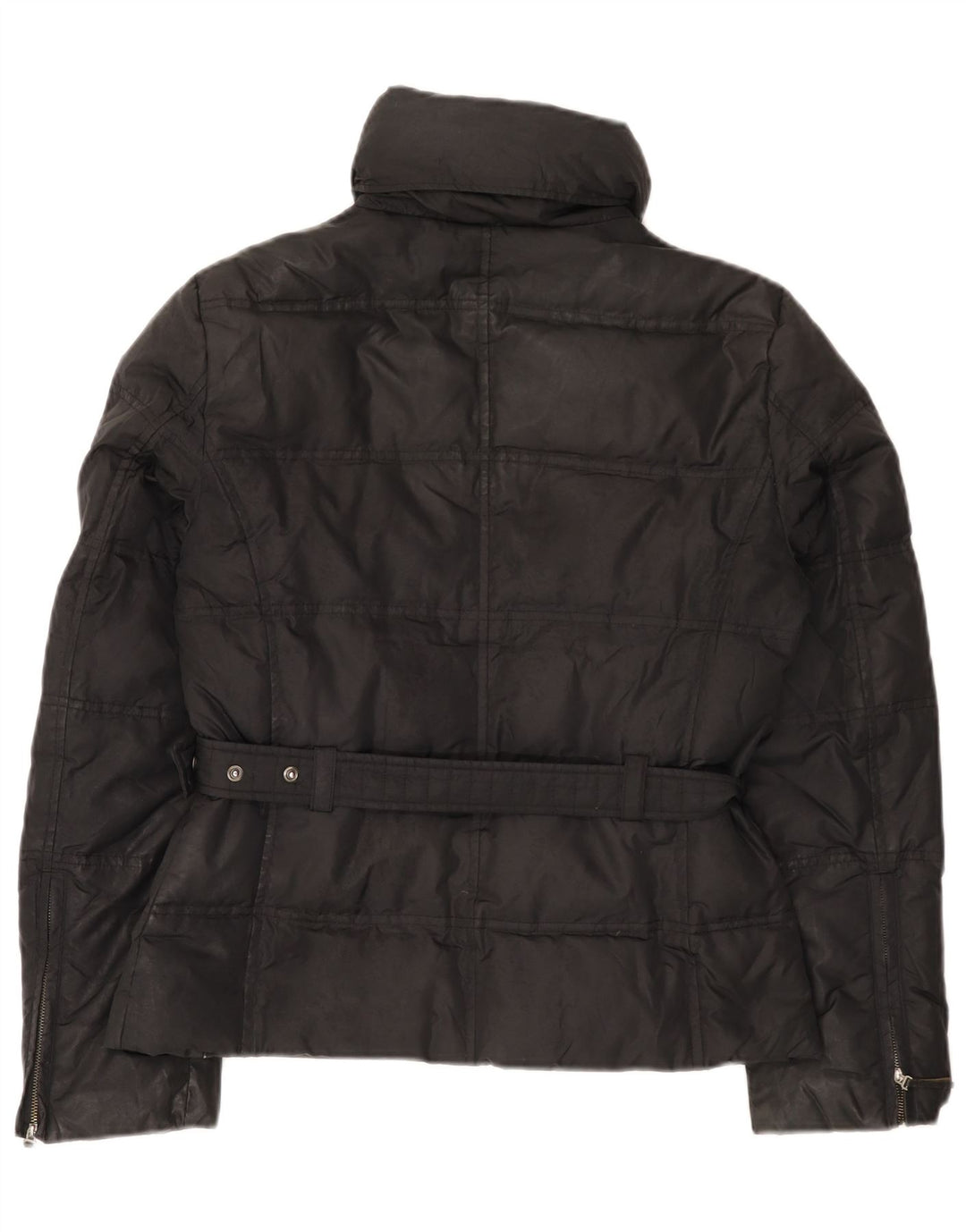 Giacca imbottita da donna Zara UK 14 grande nera