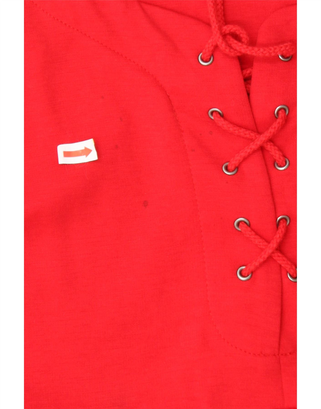 CHAPS Womens A-Line Dress UK 16 Large Red Cotton Vintage Chaps and Second-Hand Chaps from Messina Hembry 