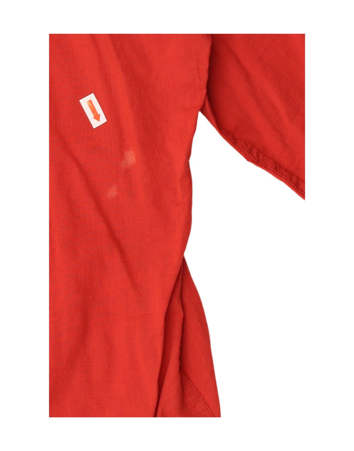 Camicia da uomo Calvin Klein Jeans 2XL in cotone rosso