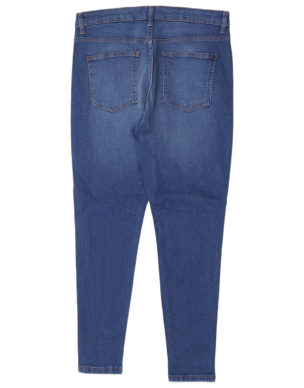 Jeans super skinny da donna Marks & Spencer UK 14 Large W32 L27 Cotone blu
