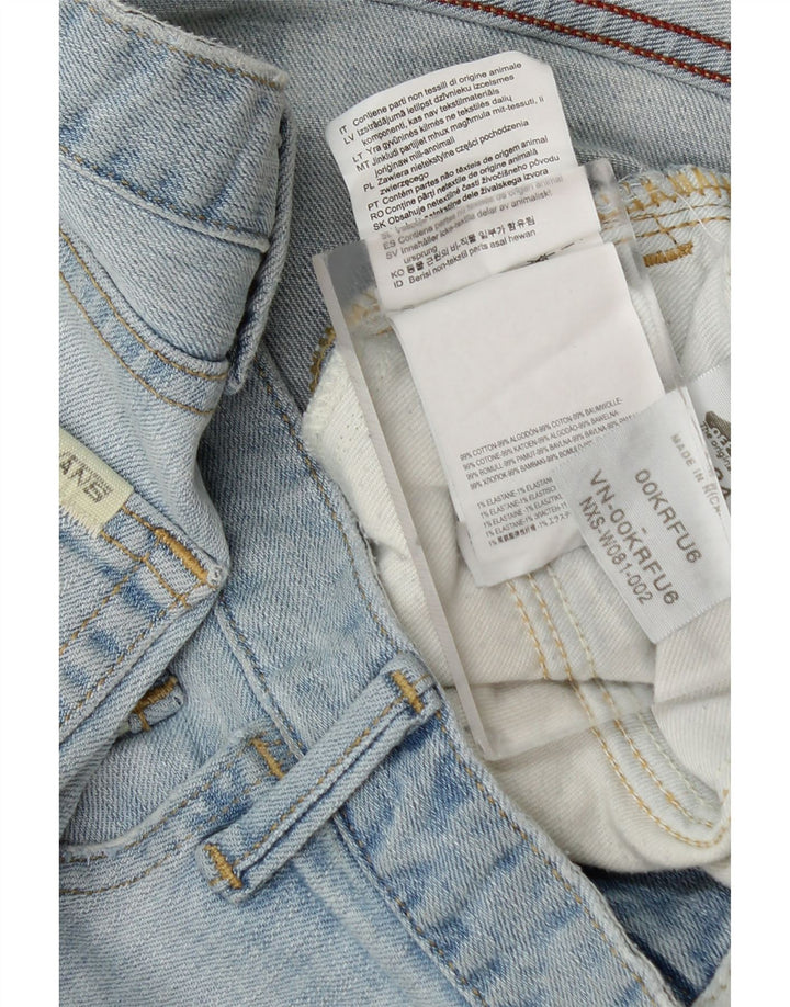 Pantaloncini di jeans da uomo Vans W34 Large in cotone blu