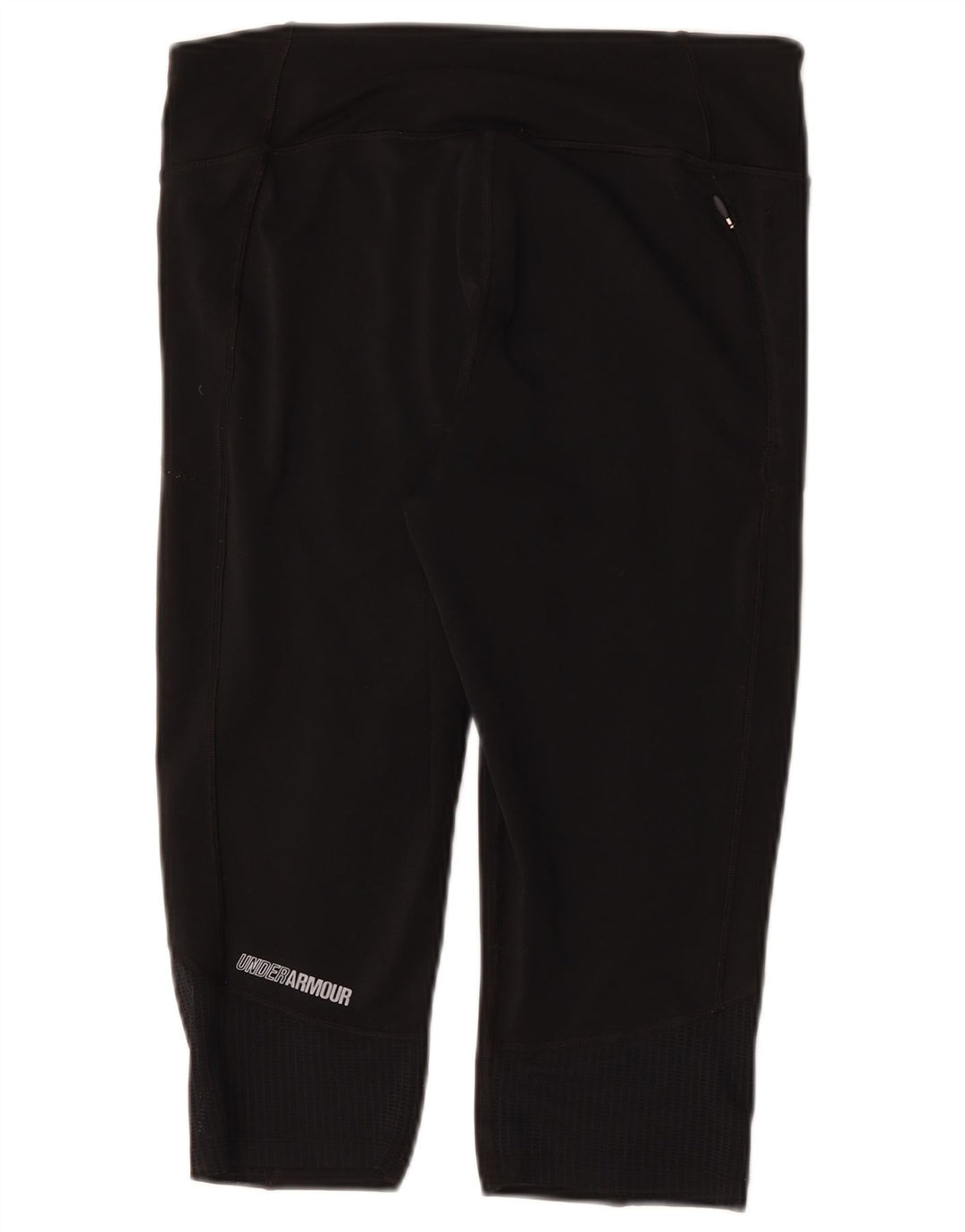 Leggings Capri grafici da donna Under Armour UK 14 grande poliestere nero