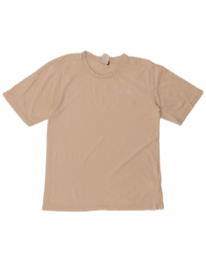 THE NORTH FACE T-shirt da donna Top UK 6 XS Cotone beige