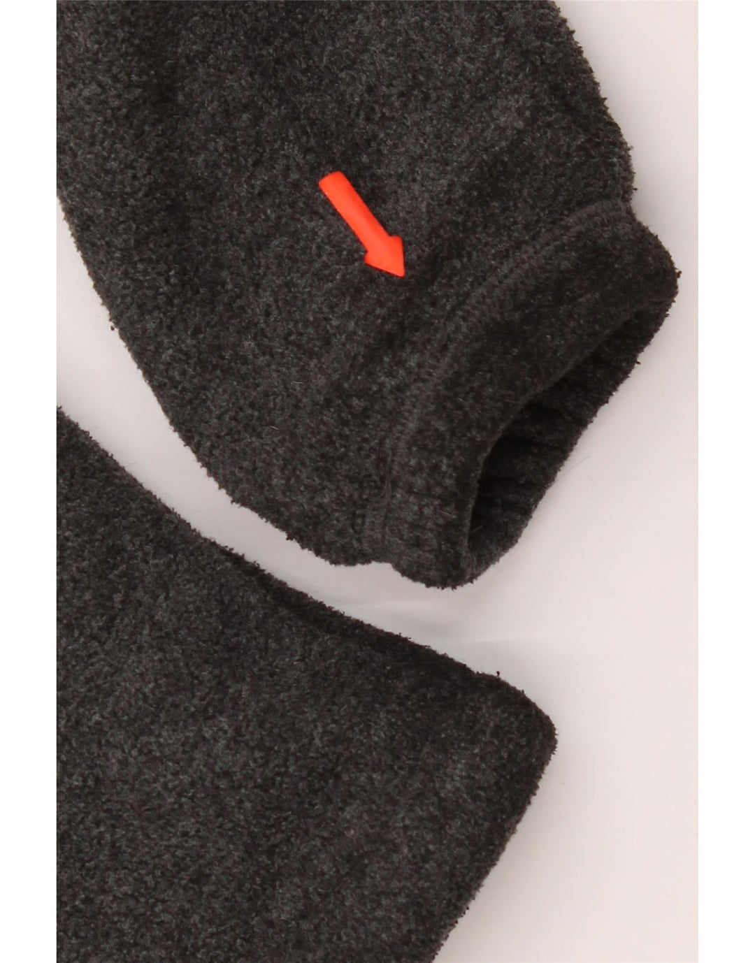 Gant Felpa con cappuccio e zip grafica da uomo in poliestere chiazzato grigio medio