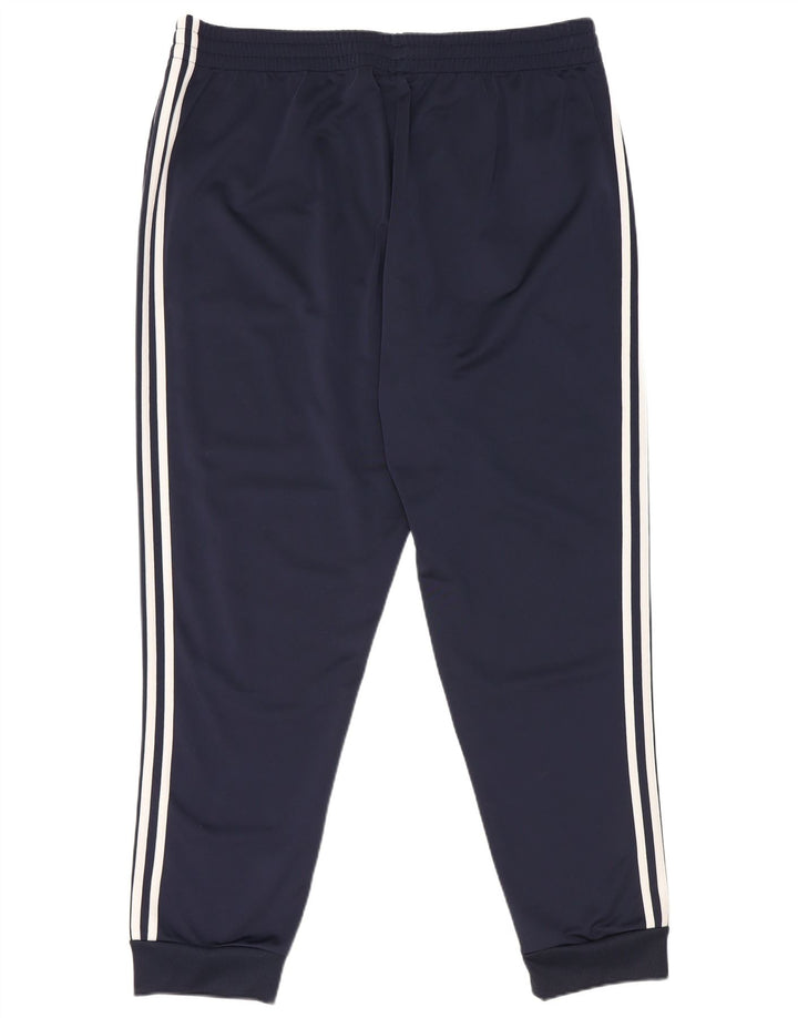 Pantaloni da tuta da uomo Adidas Joggers 2XL poliestere blu navy