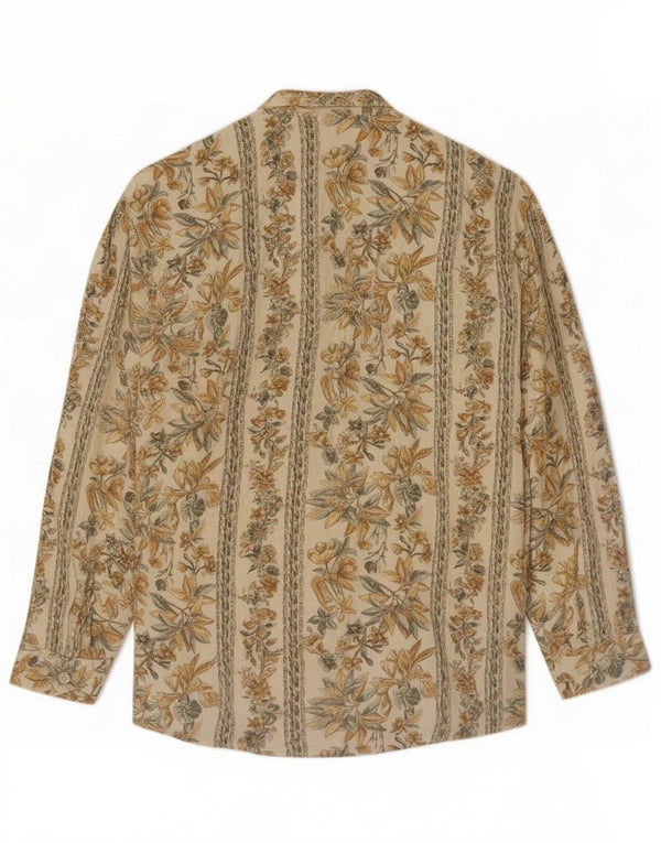 Camicia da ragazzo Campus Club 10-11 anni Beige floreale