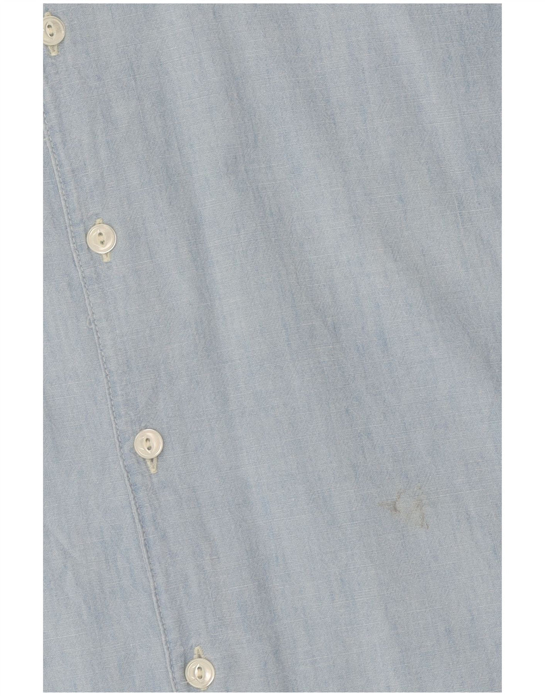 Camicia oversize a maniche corte da donna Ralph Lauren US 4 Small in cotone blu