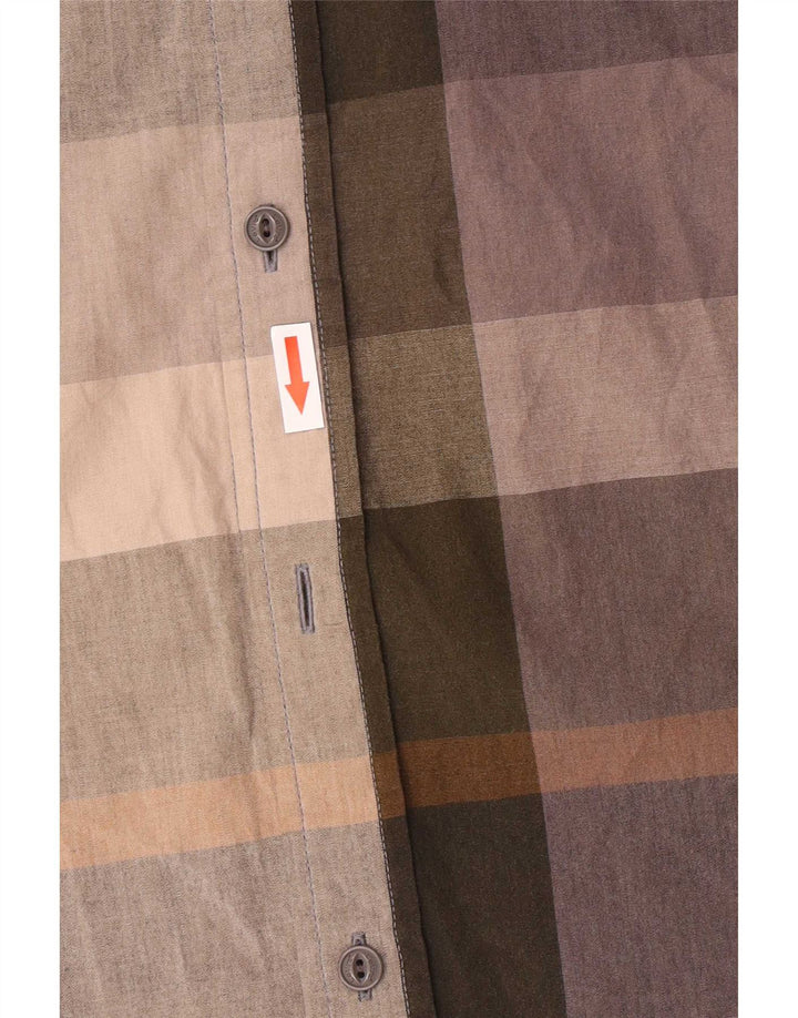 Camicia da uomo Levi's UK 14 Cotone a quadri multicolore medio