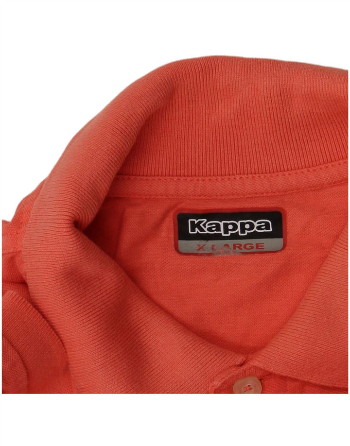 Polo Kappa da uomo XL arancione