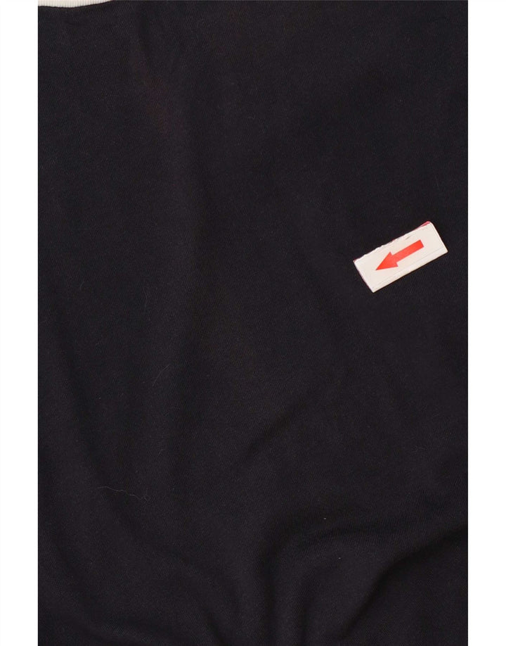 T-shirt da uomo Cos Top in cotone blu navy medio