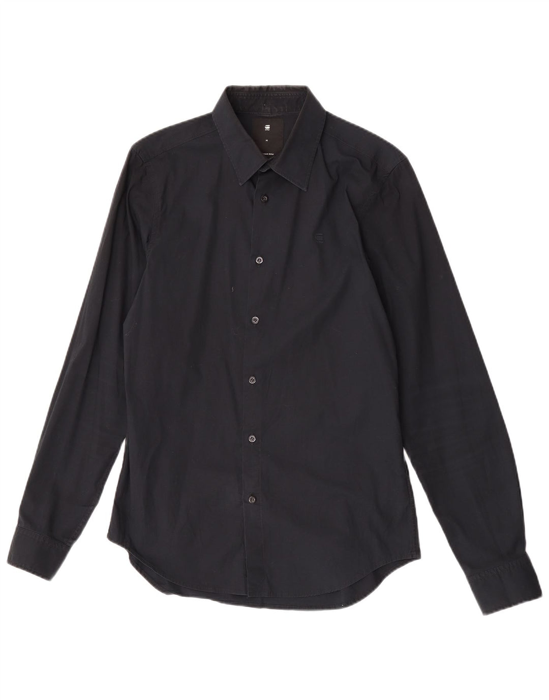 Camicia da uomo G-Star in cotone blu navy medio