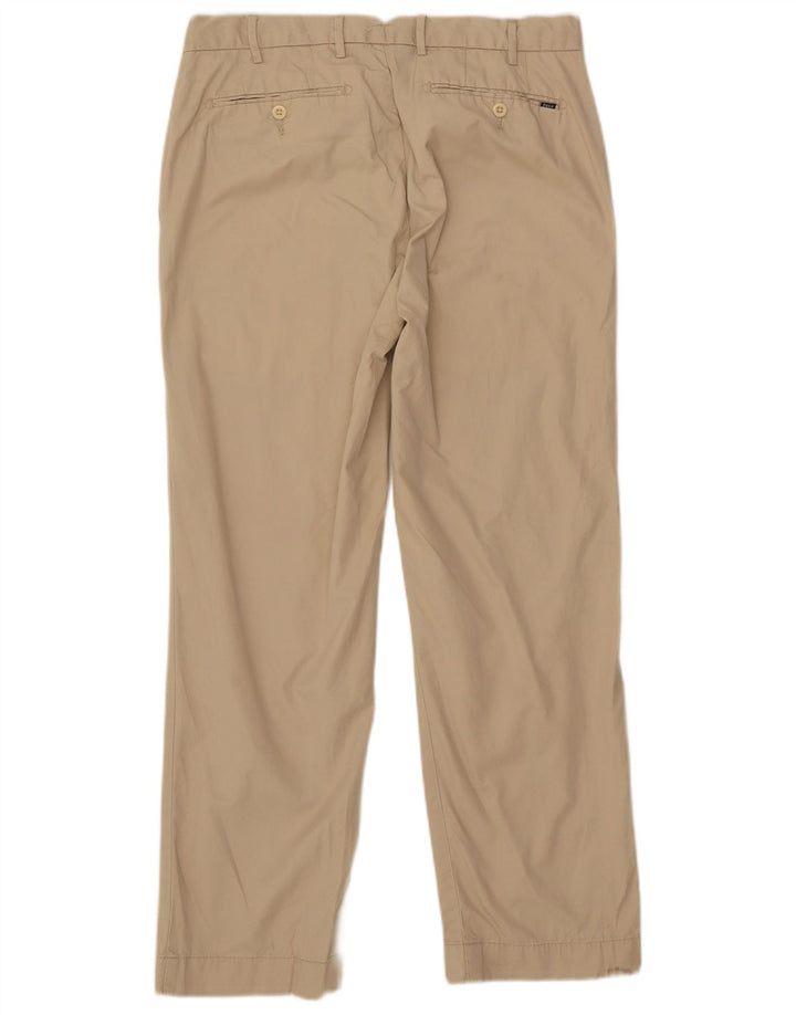 POLO RALPH LAUREN Pantaloni chino dritti da uomo vestibilità classica W32 L30 Beige