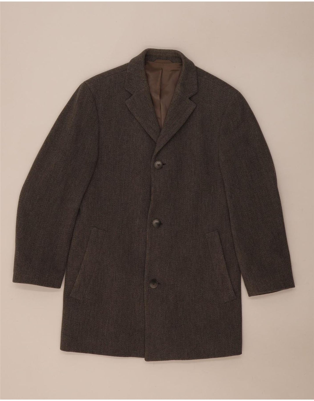 Cappotto da uomo Hugo Boss UK 38 Grigio medio