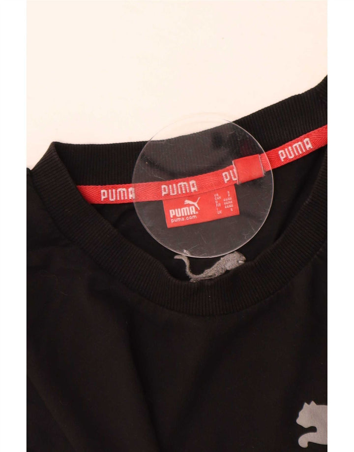T-shirt grafica da uomo Puma Top Small Nera