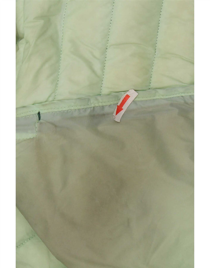 Giacca imbottita con cappuccio da donna Mountain Warehouse UK 14 Nylon verde medio