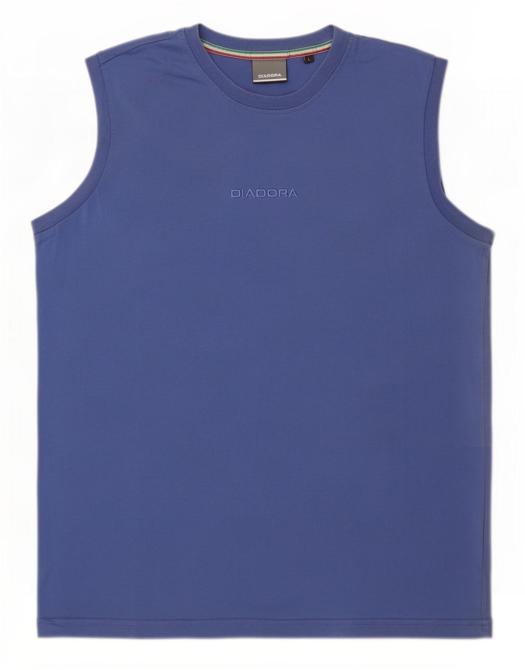 Canotta Uomo Diadora Large Blu Cotone