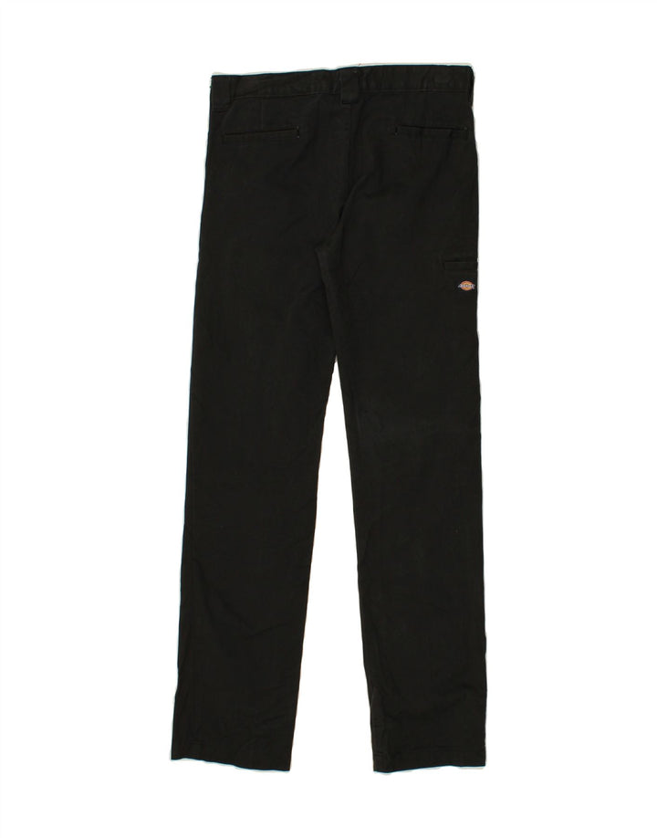 DICKIES Womens Straight Cargo Trousers W30 L31  Black Vintage Dickies and Second-Hand Dickies from Messina Hembry 