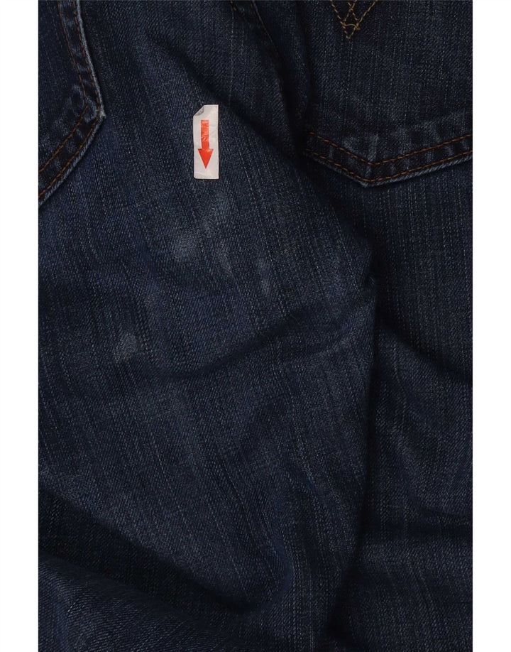 Levi's Uomo 758 Jeans dritti invecchiati W32 L32 Cotone blu navy