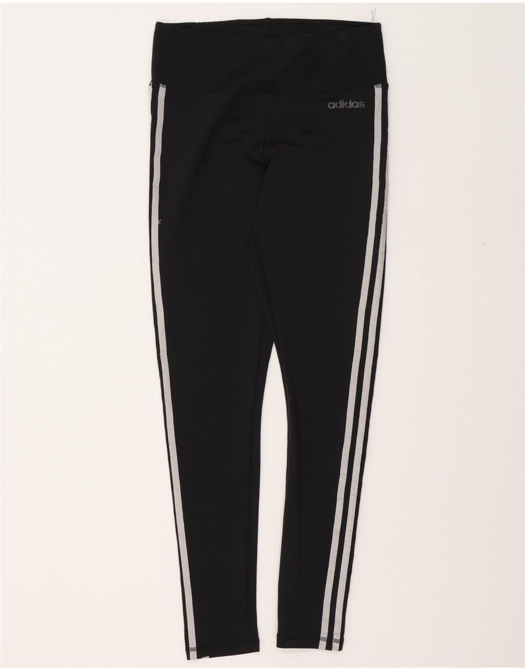 Leggings ADIDAS Climalite da donna UK 12/14 Poliestere nero medio