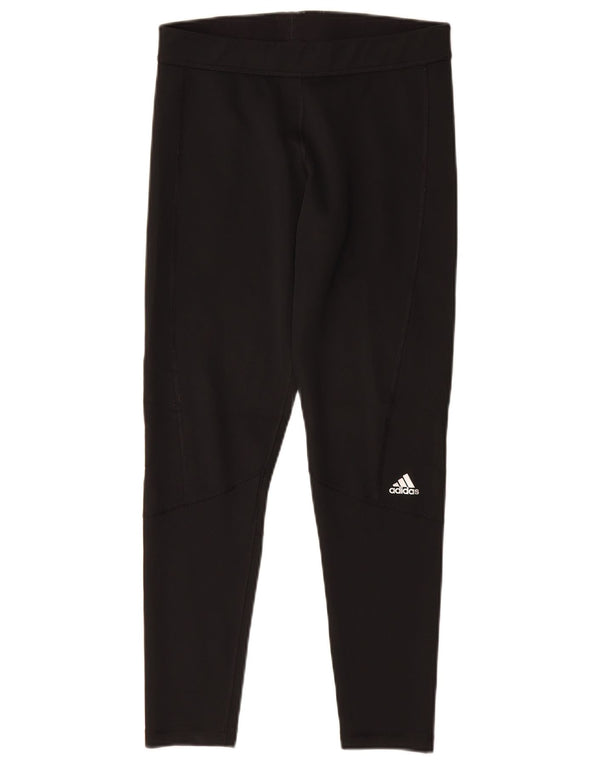 Leggings Adidas Climalite da donna UK 8 piccoli neri