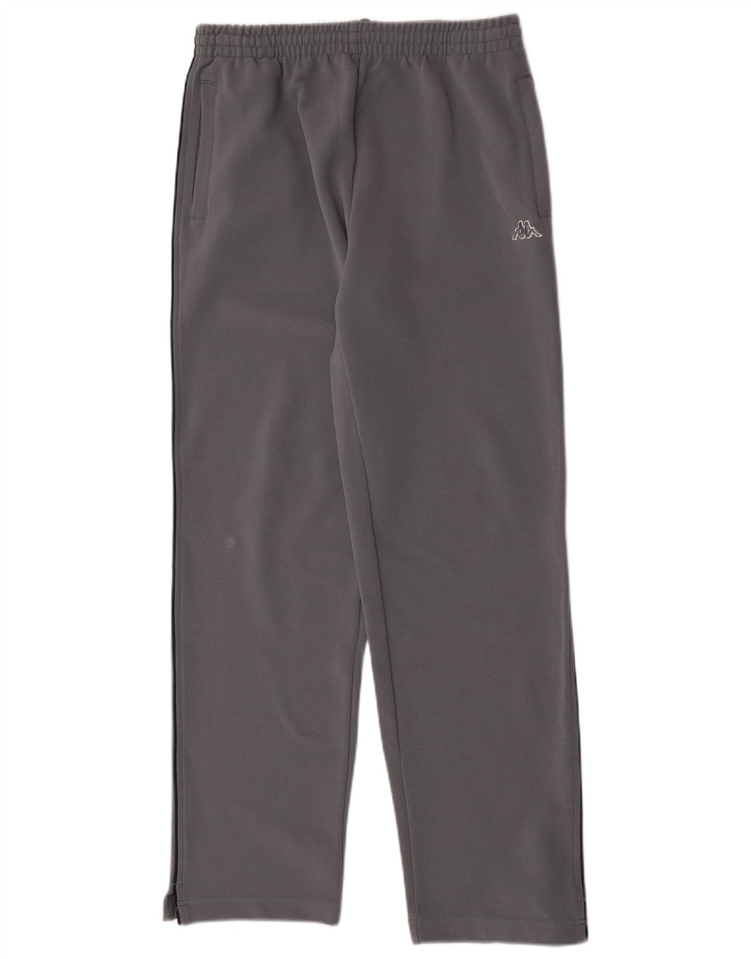 Pantaloni da tuta da uomo Kappa in poliestere grigio medio