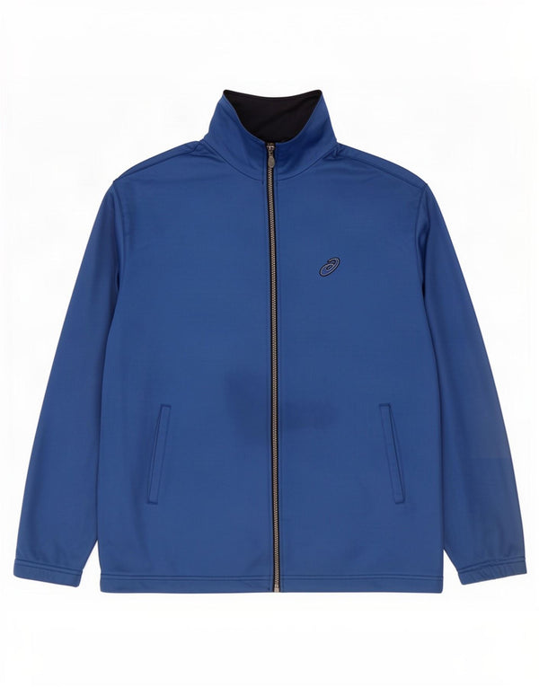 Giacca da ginnastica da uomo Asics grande blu