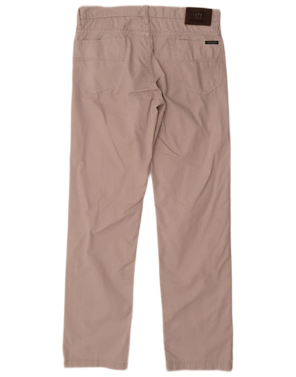 Pantaloni casual dritti da uomo Henry Cottons W32 L31 Cotone beige