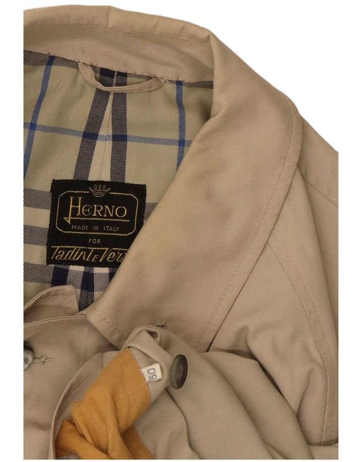 Trench Uomo Herno IT 50 Large Beige