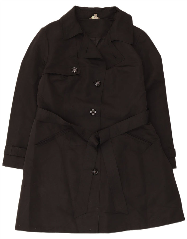 Trench da donna Marks & Spencer UK 18 XL poliestere nero