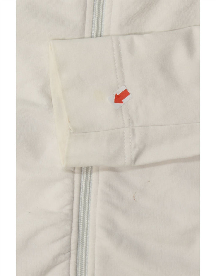 REEBOK Womens Tracksuit Top Jacket UK 12 Medium White Colourblock Vintage Reebok and Second-Hand Reebok from Messina Hembry 