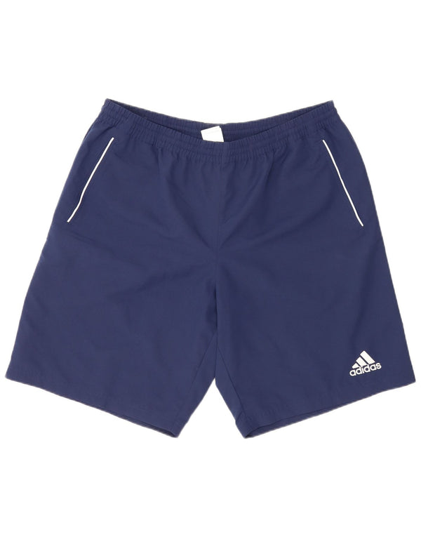 Adidas Mens Sport Shorts 2XL  Navy Blue Polyester Sports
