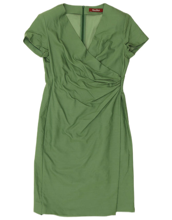Abito tubino da donna MAX MARA UK 12 Verde medio