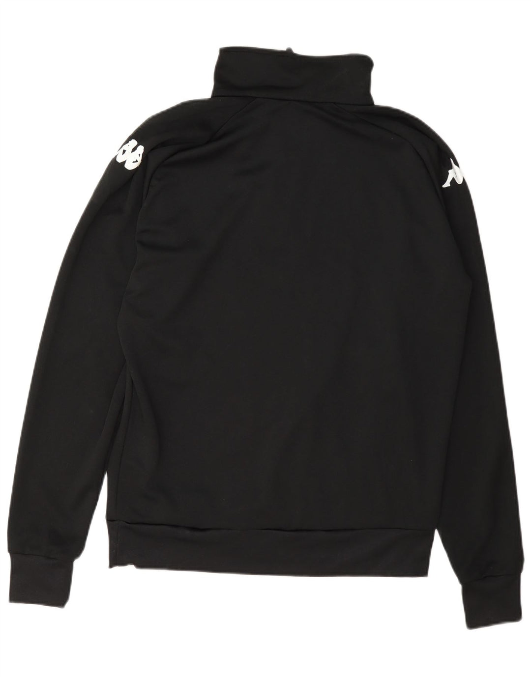 Giacca da uomo con grafica pullover Kappa, giacca media, colore nero, poliestere