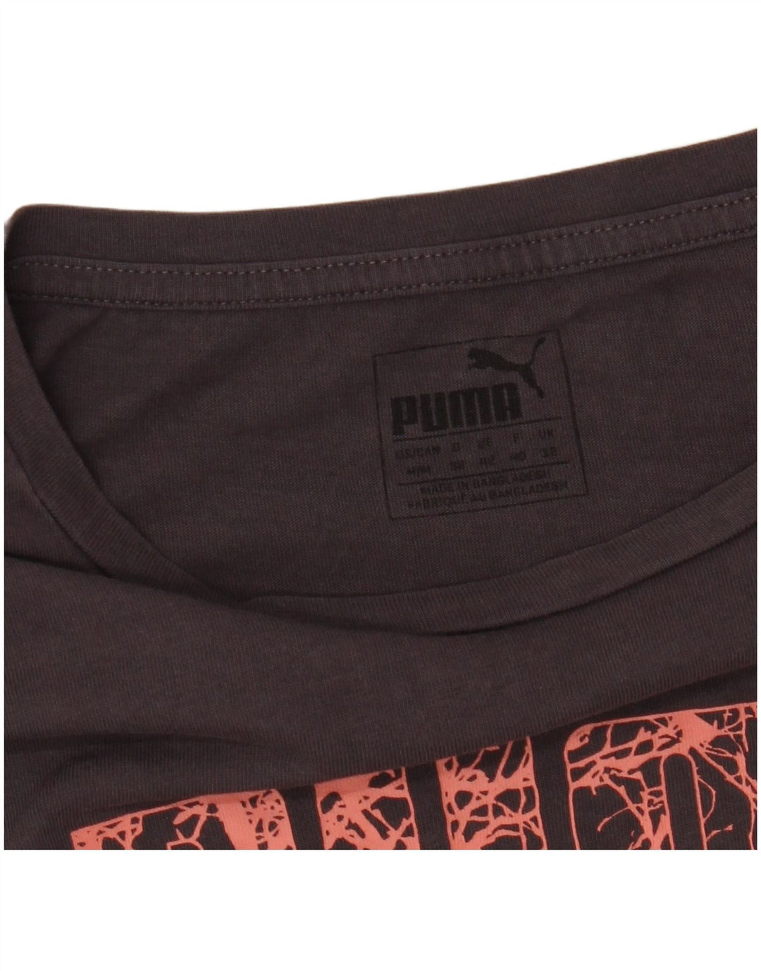 T-shirt grafica da donna Puma UK 12 Grigio medio