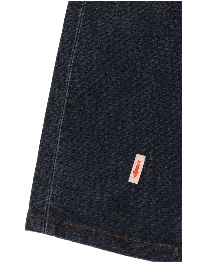 Jeans slim invecchiati da uomo Roy Rogers W34 L29 cotone blu