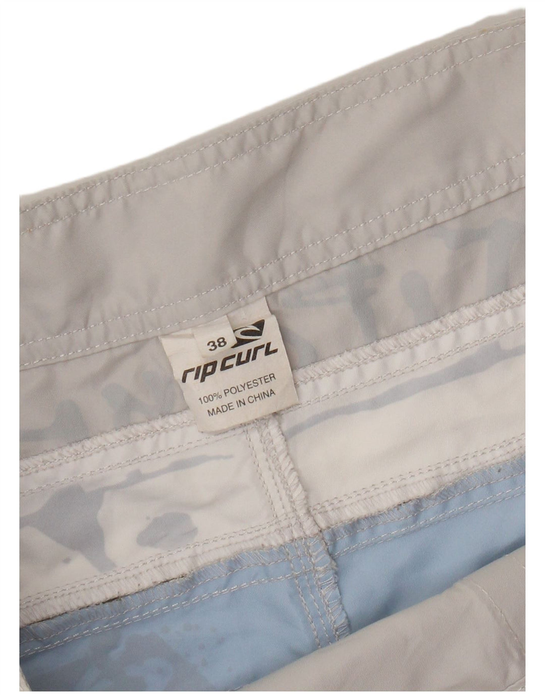 RIP CURL Pantaloncini da bagno grafici da uomo XL Poliestere color block grigio