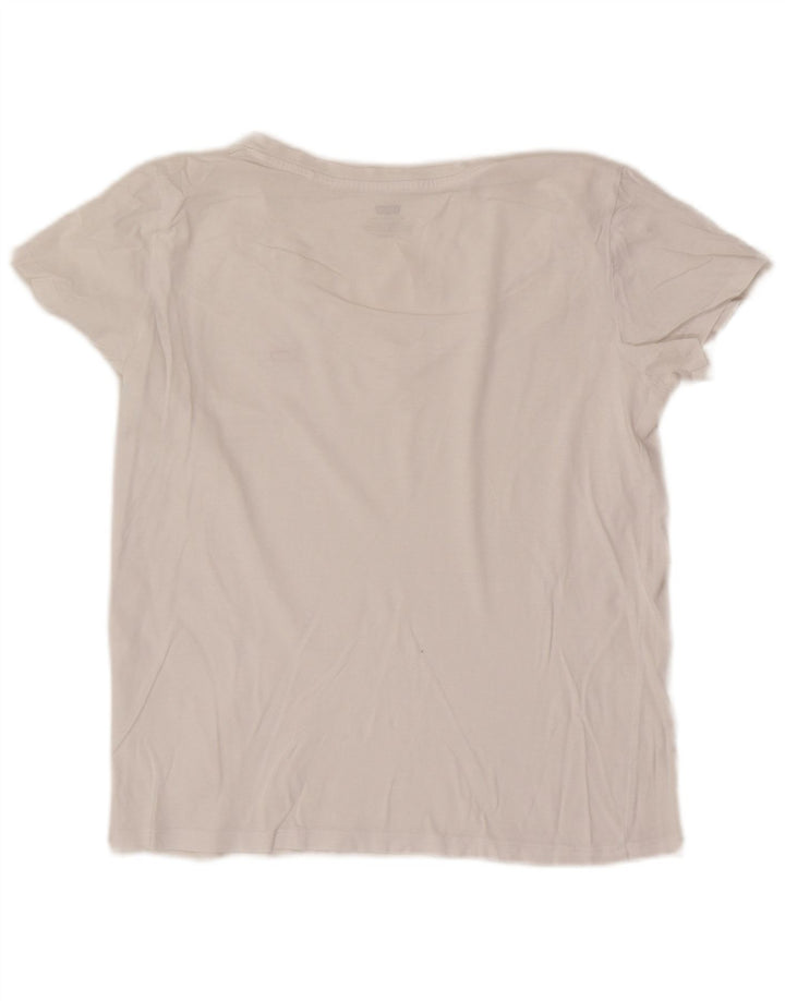 T-shirt da donna Levi's Top UK 10 piccola bianca