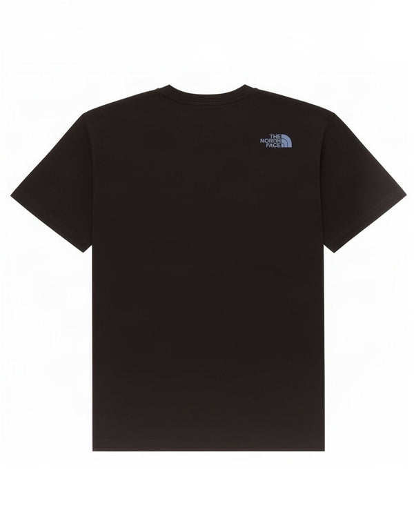 T-shirt grafica da uomo The North Face Top grande in cotone nero